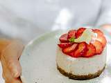 Cheesecake à la fraise