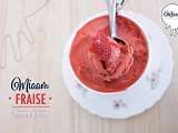 Glace fraise