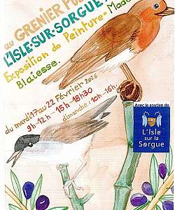 Exposition de peinture de Madeleine Blaiesse - DE