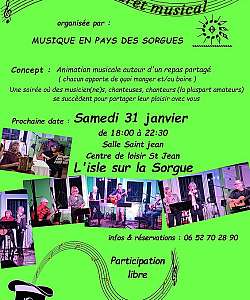 Soirée Cabaret Musical - DE