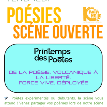 Poésies Scène Ouverte - DE