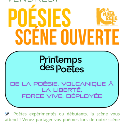 Poésies Scène Ouverte - DE