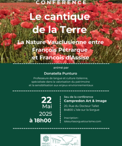 FETE DE LA NATURE conférence 