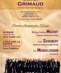 Chœur et Orchestre Symphonique GRIMAUD - DE