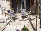 terrasse chambre d'hôtes.