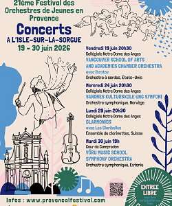 Festival International des Orchestres de Jeunes en Provence - DE