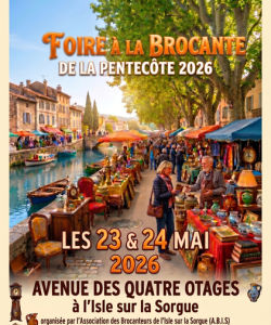 FOIRE A LA BROCANTE DE LA PENTECÔTE 2026 - DE