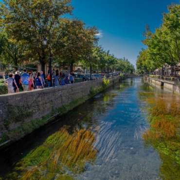 Visite découverte de L'Isle-sur-la-Sorgue - DE