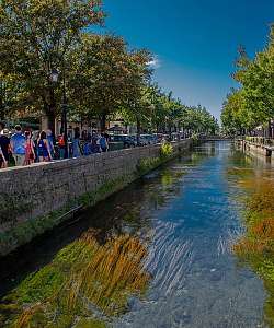 Visite découverte de L'Isle-sur-la-Sorgue - DE