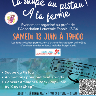 Soupe au pistou à la ferme - DE