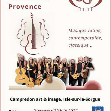 Orchestre de Guitares de Provence à Campredon - DE