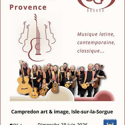 Orchestre de Guitares de Provence à Campredon - DE