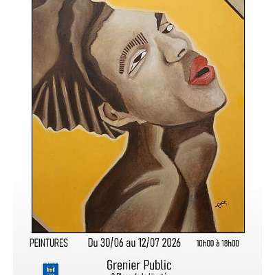 Exposition de peintures de Yves Roger Chmielewski-Grandi - DE