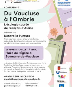 Conférence du Vaucluse à l'Ombrie - DE