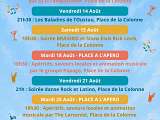 Programme des festivités