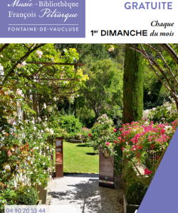 Le premier dimanche du mois, tous au musée ! (Musée Pétrarque) - DE