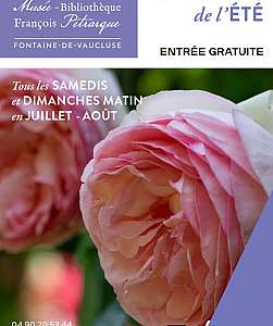 Les matinales de l'été au musée ! (Musée Pétrarque) - DE