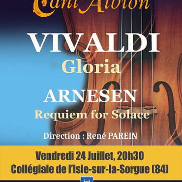 VIVALDI et ARNESEN par le Chœur et l'Orchestre Cant'Albion - DE