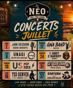 Juillet au NÉO - DE