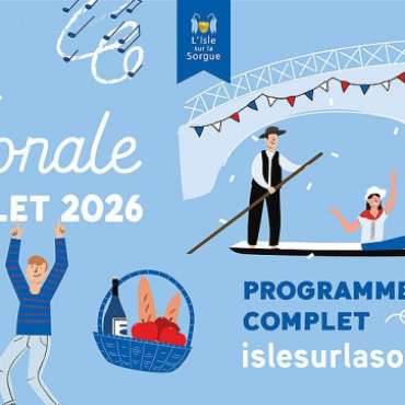 Fête Nationale à L'Isle-sur-la-Sorgue - DE