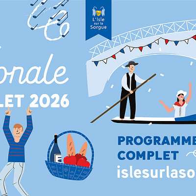 Fête Nationale à L'Isle-sur-la-Sorgue - DE