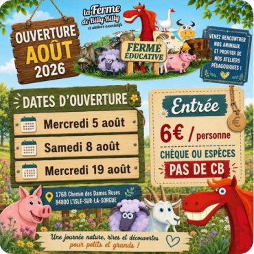 Une journée à la Ferme de Billy-Billy - DE