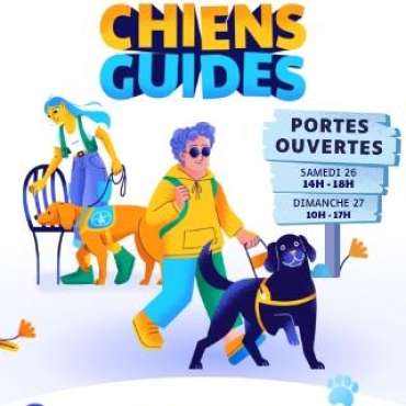 Les Journées des Chiens Guides à la Fondation Frédéric Gaillanne - DE