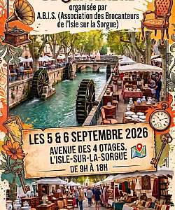 FOIRE A LA BROCANTE DE SEPTEMBRE 2026 - DE