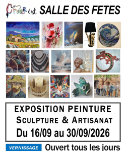 Exposition Peinture, Sculpture et Artisanat - DE