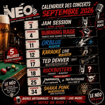 Septembre au Néo - DE