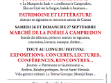 27e édition du Festival Trace de Poète - Musique & Poésie_L'Isle-sur-la-Sorgue