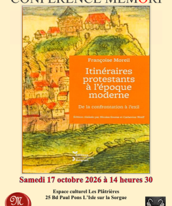 Conférence Memòri : 