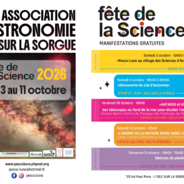 Découverte du ciel d'Automne - DE