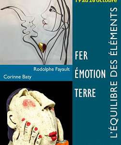 Exposition L'Equilibre des éléments : Terre Fer Emotion - DE
