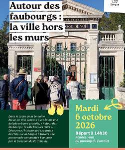 Balade urbaine - Sur les traces des Faubourgs - DE