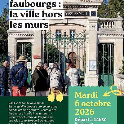 Balade urbaine - Sur les traces des Faubourgs - DE