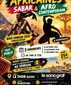 Stage danse africaine au Sonograf - DE