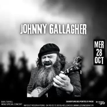 Johnny Gallagher en concert au Sonograf - DE
