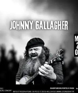 Johnny Gallagher en concert au Sonograf - DE