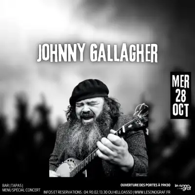 Johnny Gallagher en concert au Sonograf - DE