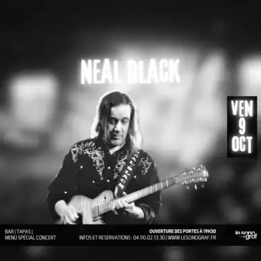 Neil Black en concert au Sonograf - DE