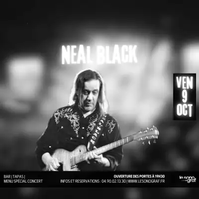 Neil Black en concert au Sonograf - DE