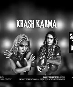 Krash Karma en concert au Sonograf - DE