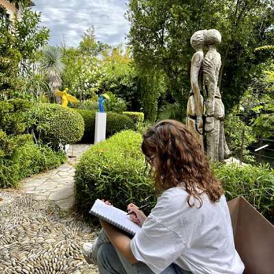 Atelier d'écriture à La Fondation Villa Datris - DE