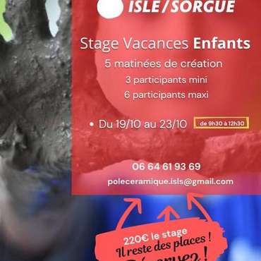 Stage céramique pour les enfants - DE