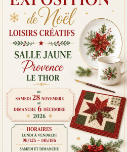 Exposition de Noël Loisirs Créatifs - DE