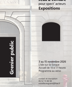 Jeux d'écriture pour spect'acteurs - DE