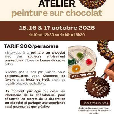 Atelier peinture sur chocolat - DE