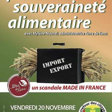 Pour une souveraineté alimentaire - DE