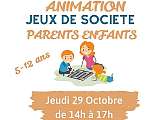 Animation jeux de société parents/enfants L'Isle-sur-la-Sorgue